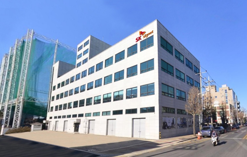 SK시그넷 통합 R&D 센터 건물 외관. 사진=SK시그넷