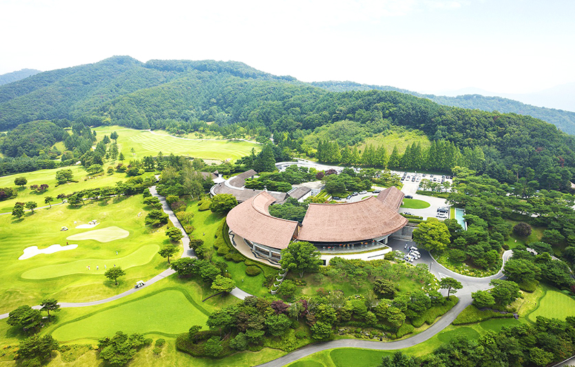 아시아나CC 클럽하우스 전경. 사진=금호리조트