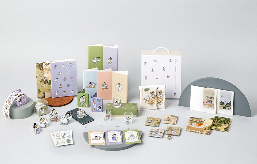 모두의 풍속도 문화상품 모음. 사진=한국문화재재단