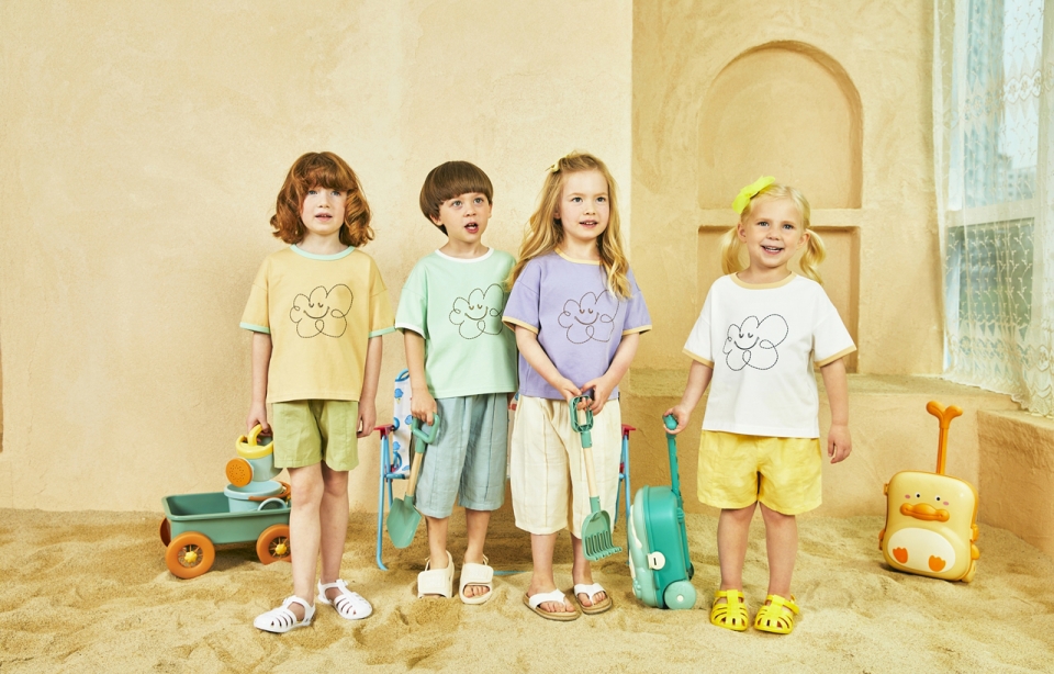 밀리밤 ‘아이좋아 컬렉션’. 사진=이랜드 밀리밤