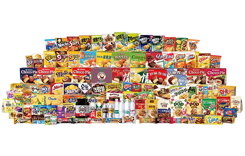 오리온 제품 이미지 모음. 사진=오리온