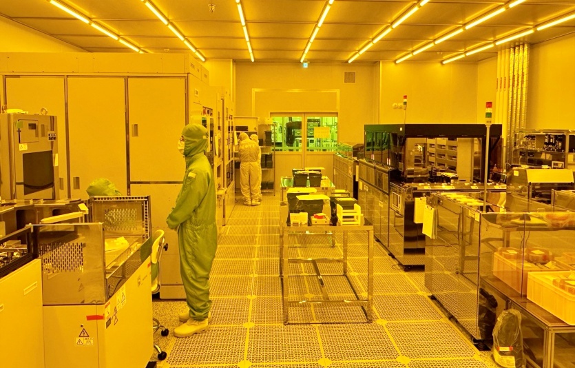 SK파워텍 부산 신공장 포토공정 내부 전경. 사진=SK