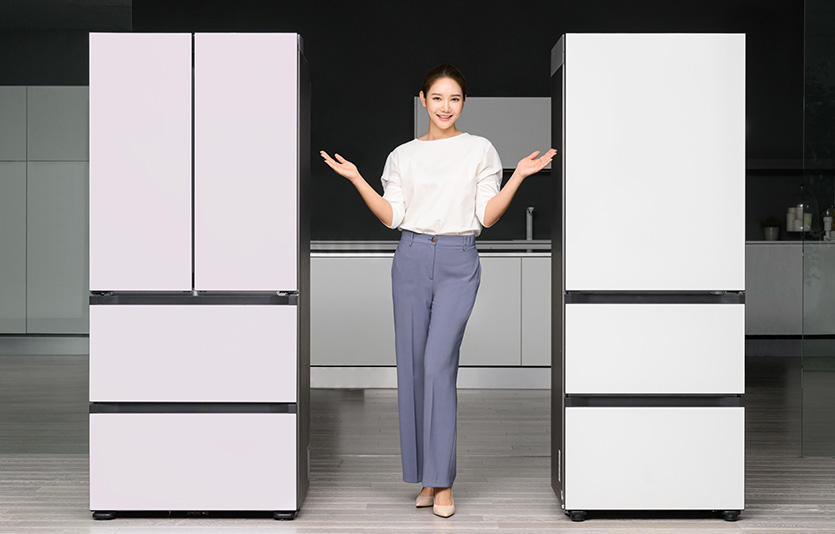 삼성전자는 에너지 효율을 강화한 김치냉장고 신제품을 16일부터 순차적으로 출시한다. 사진=삼성전자