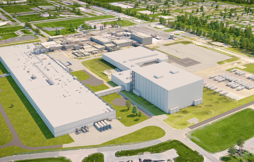 CJ제일제당은 미국 캔자스주 살리나에 위치한 슈완스 피자 공장(사진)을 약 4만㎡ 증설한다. 사진=CJ제일제당