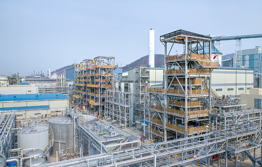 LG화학 여수 CNT 1,2,3공장 전경. 사진=LG화학