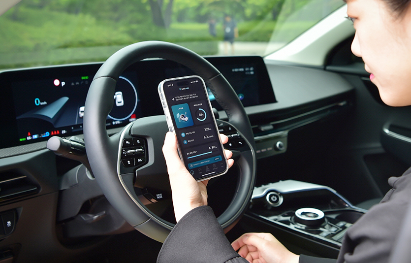 LG에너지솔루션 전기차 배터리 관리 솔루션 ‘비-라이프케어’. 사진=LG에너지솔션