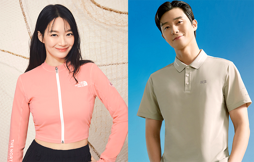 효성티앤씨의 폐어망 리사이클 섬유인 ‘리젠 오션 나일론’이 적용된 래쉬가드와 반팔폴로티를 모델이 입고 있다. 사진=효성티앤씨