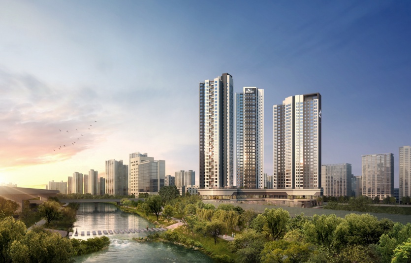 청계 SK뷰 투시도. 사진=SK에코플랜트