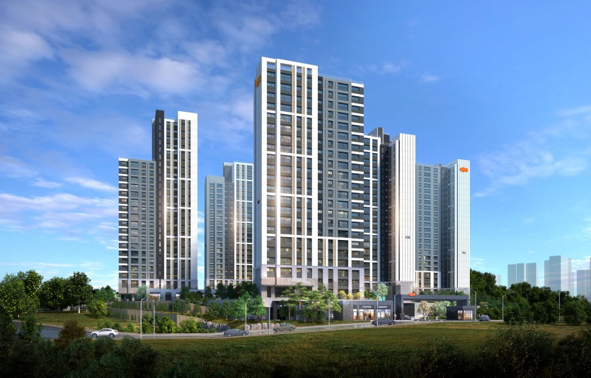 e편한세상 원주 프리모원 투시도. 사진=DL이앤씨