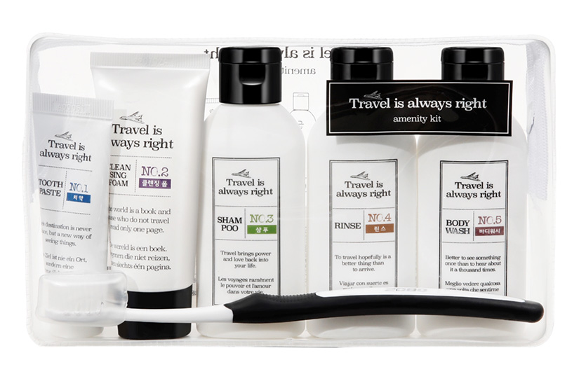 애경산업은 여행 수요가 증가한 올해 3월부터 5월까지 휴대성을 강조한 여행용세트와 소용량 퍼스널케어 제품의 매출이 직전 3개월 대비 37% 상승했다고 밝혔다. 사진=애경산업