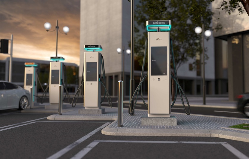 SK시그넷 초급속 충전기 V2 모델 렌더링 이미지. 사진=SK시그넷