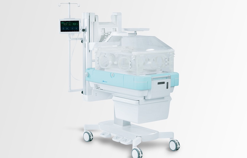 JW중외제약이 그룹 내 의료기기 사업 부문을 양수한 이후 첫 신제품으로 ‘하이브리드 보육기(인큐베이터)’를 선보인다. JW중외제약 보육기 브랜드 ‘하이-마미(HI-MAMMI)’의 하이브리드 보육기의 모습이다. 사진=JW중외제약