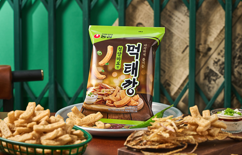 농심 먹태깡이 큰 인기를 끌자 농심은 생산량을 30%늘리기로 했다. 사진=농심