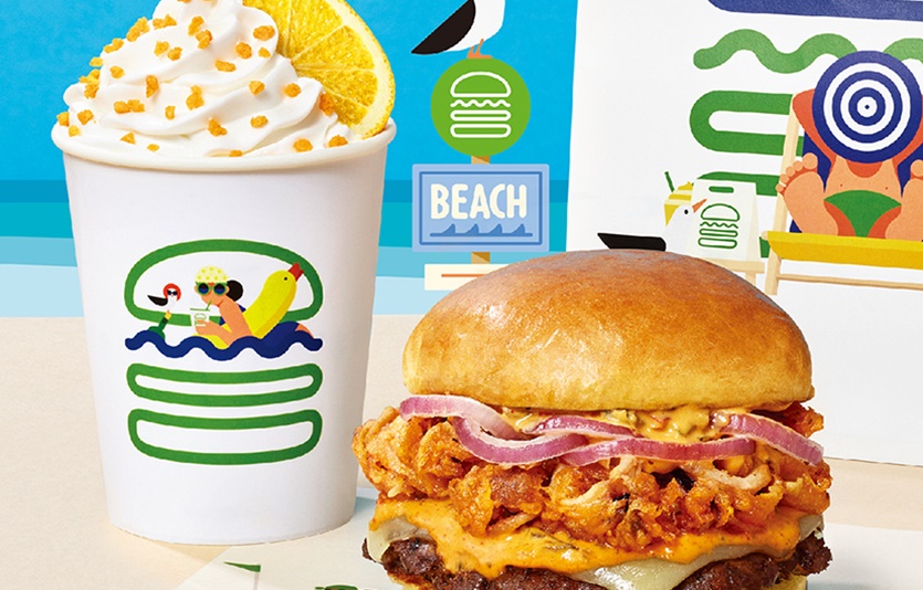 SPC 쉐이크쉑, 여름 한정판 ‘비스큐 한치 쉑’ 등 4종 출시. 사진=SPC그룹