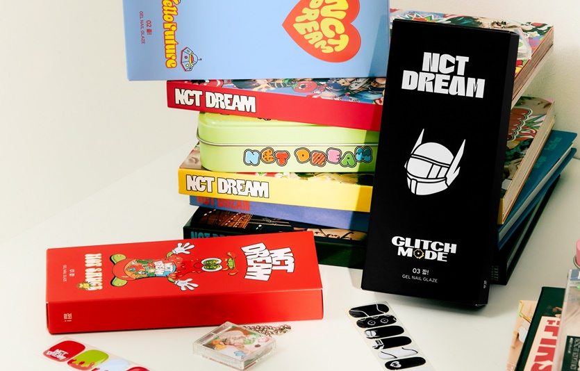 아모레퍼시픽 NCT DREAM 젤 네일 글레이즈 출시. 사진=아모레퍼시픽