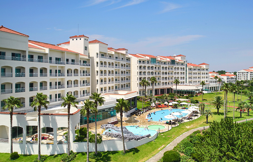 금호제주리조트 및 제주아쿠아나의 오션풀 전경. 사진=금호리조트