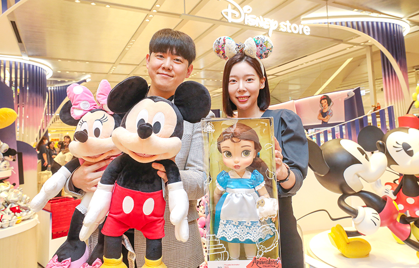 현대백화점 판교점 5층 공식 ‘디즈니 스토어’ 전경. 사진=현대백화점