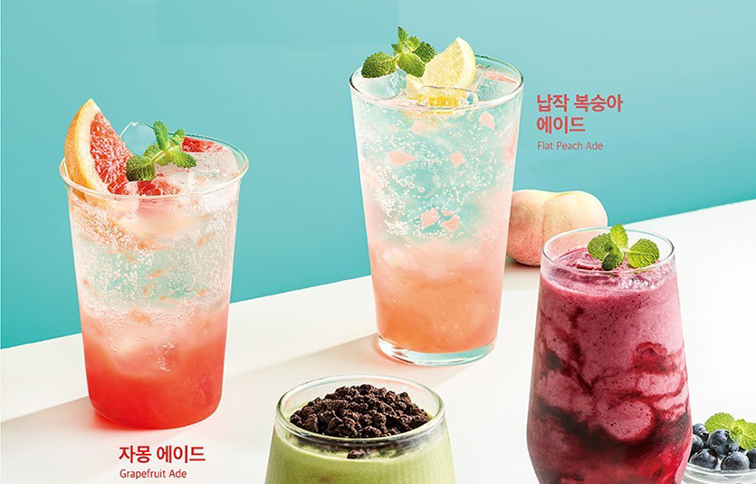 폴 바셋은 여름 시즌 신제품 4종을 9월 말까지 한정 판매한다. 사진=폴바셋