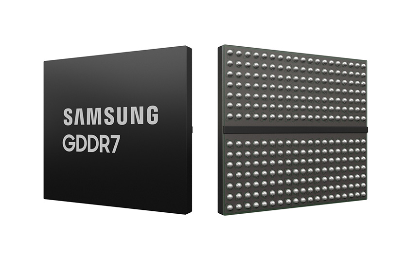 삼성전자가 ‘32Gbps GDDR7 D램’을 업계 최초로 개발했다. 사진=삼성전자
