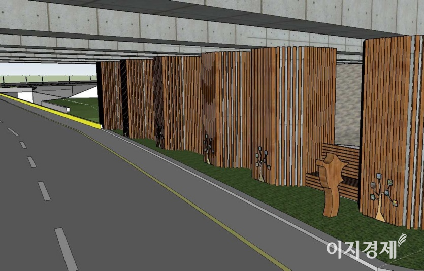 3D 모델링 프로그램 스케치업을 통해 구현한 도로 모습.(기사 내용과 무관) 사진=최준 기자