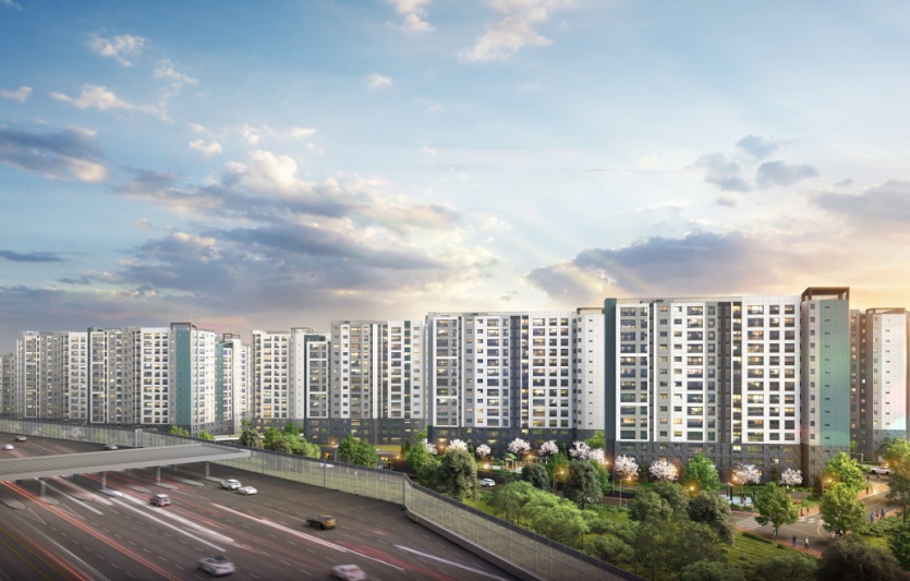 용계역 푸르지오 아츠베르 투시도. 사진=대우건설