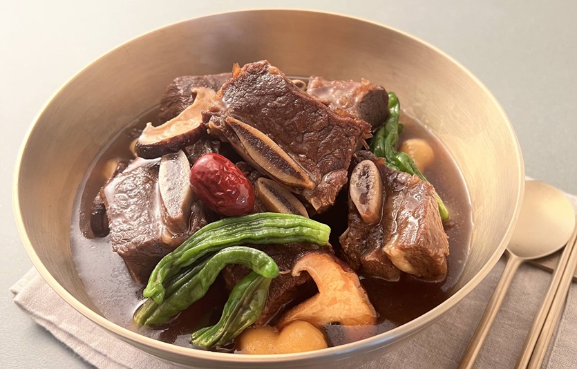 고메이494 PB 갈비찜 사진. 사진=한화 갤러리아