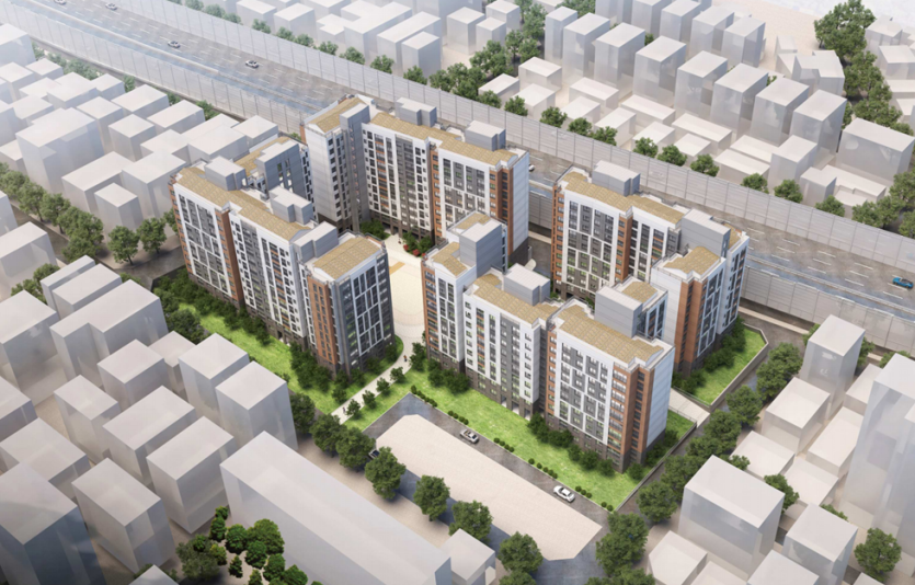 부천 원종동 가로주택정비사업 조감도. 사진=대보건설