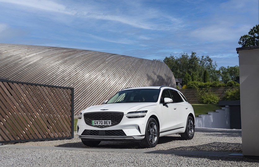 제네시스 GV70 전동화 모델.&nbsp; 사진=현대자동차그룹