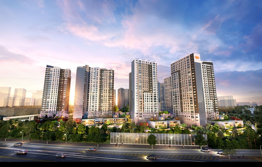 DL이앤씨) 'e편한세상 검단 웰카운티' 단지 투시도.jpg