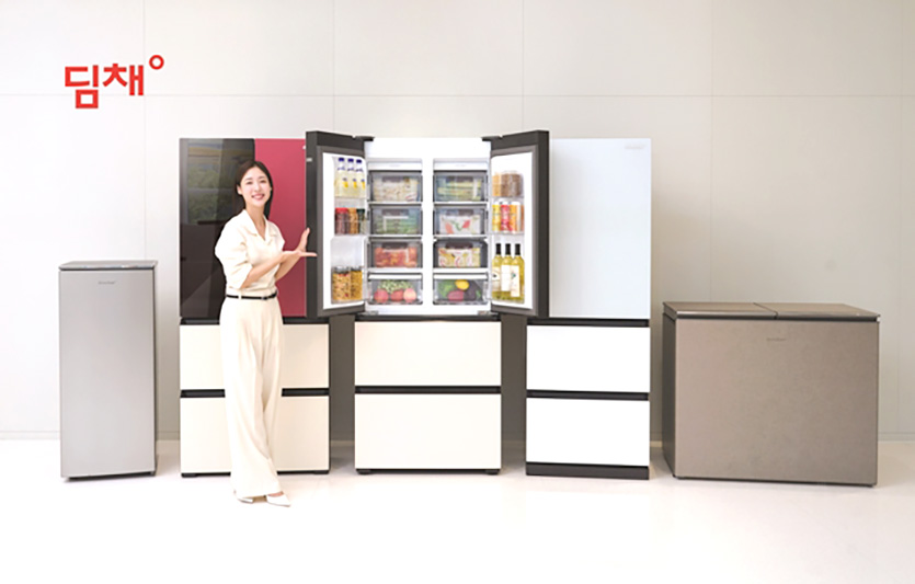 위니아가 2024년형 ‘딤채’ 신제품을 출시했다. 사진=위니아