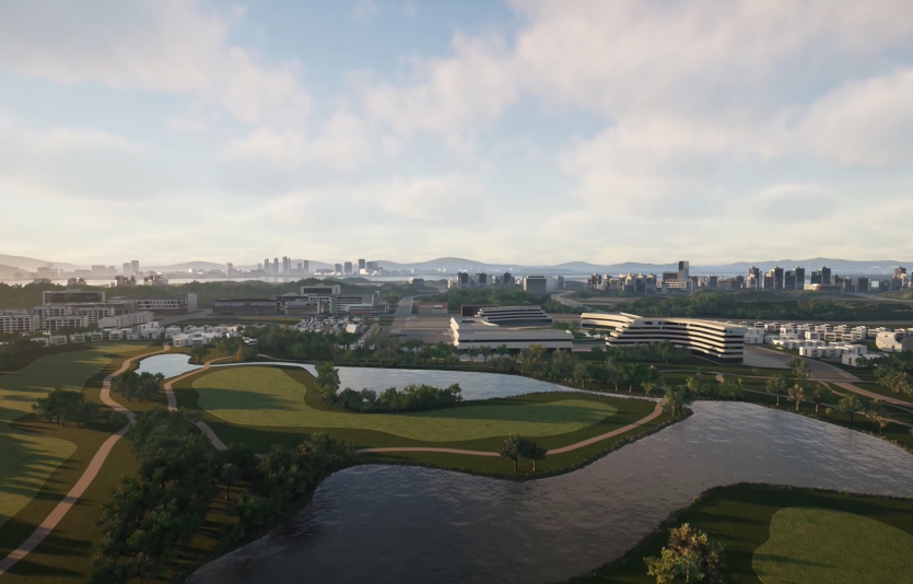 솔라시도 스마트시티 조감도. 사진=보성산업