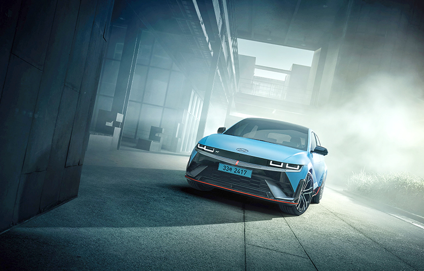 현대자동차가 고성능 N 브랜드 최초의 고성능 전기차 ‘아이오닉 5 N’을 출시했다고 4일 밝혔다. 사진=현대자동차