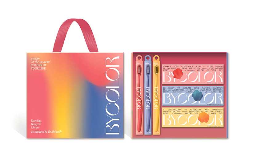 바이컬러 선물세트. 사진=애경산업