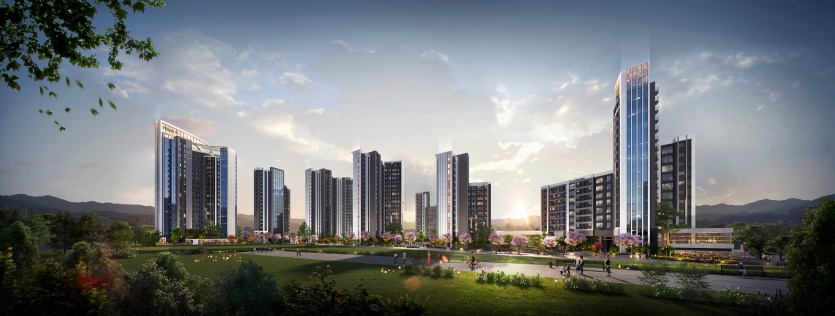 푸르지오 플로라(FLORA) 투시도. 사진=대우건설