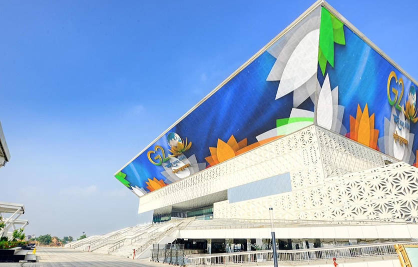 인도국제전시컨벤션센터(IICC) 전경. 사진=메쎄이상