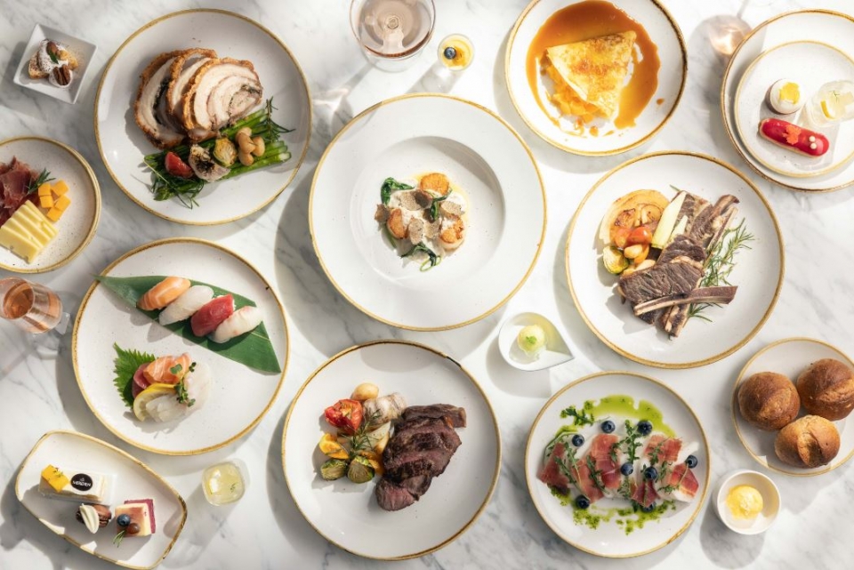 르메르디앙 서울 명동, 올 데이 레스토랑 라팔레트 파리 마켓테리안 뷔페.