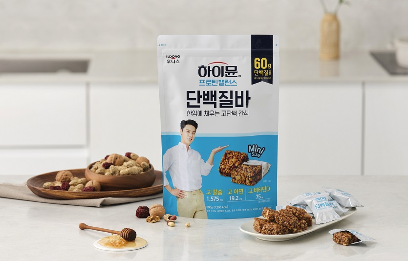 일동후디스가 고단백 영양간식 ‘하이뮨 프로틴 밸런스 단백질바’를 출시했다. 사진=일동후디스