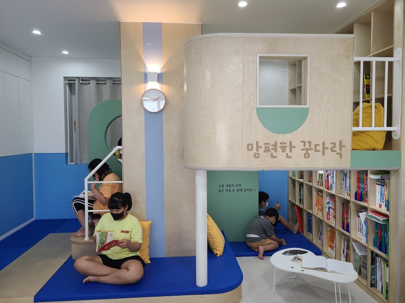 광주광역시 mom편한 꿈다락 66호점 내부. 사진=롯데지주