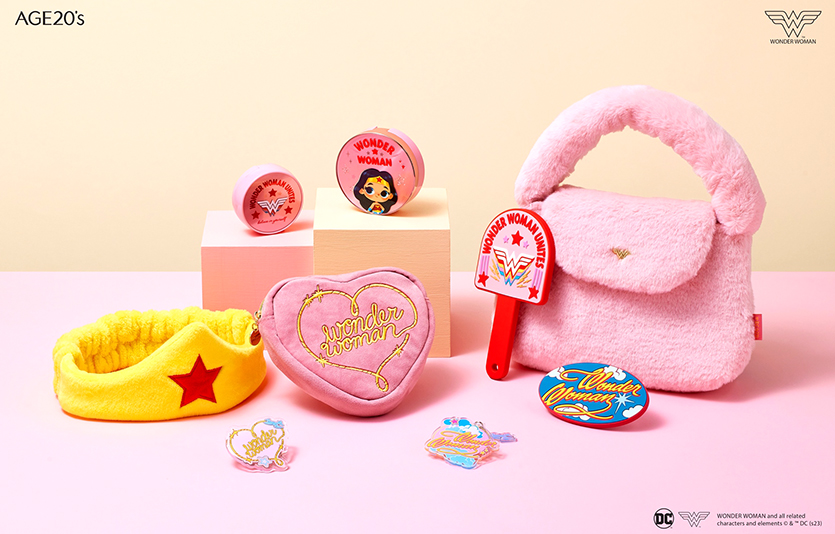 AGE20'S 시그니처 에센스 팩트 마스터 ‘원더우먼 핑크 에디션’. 사진=애경산업 