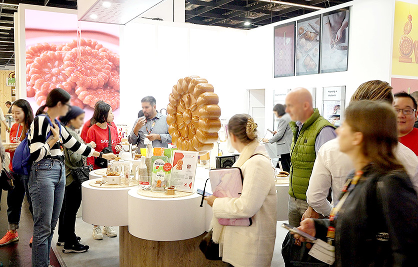 SPC삼립이 ‘아누가(anuga)’에서 글로벌 관람객을 대상으로 K-디저트의 매력을 알렸다. 사진=SPC그룹