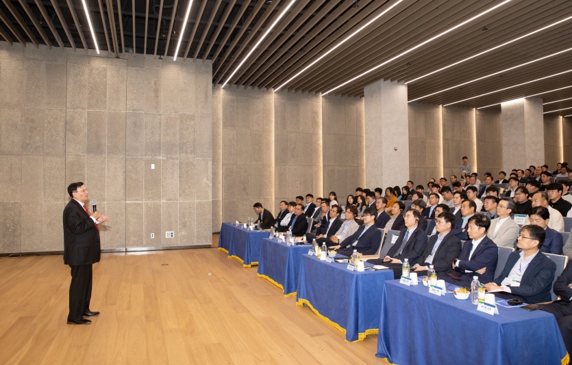 현대건설, 美 원자력 선도기업 홀텍 CEO 특별 강연 개최. 사진=현대건설