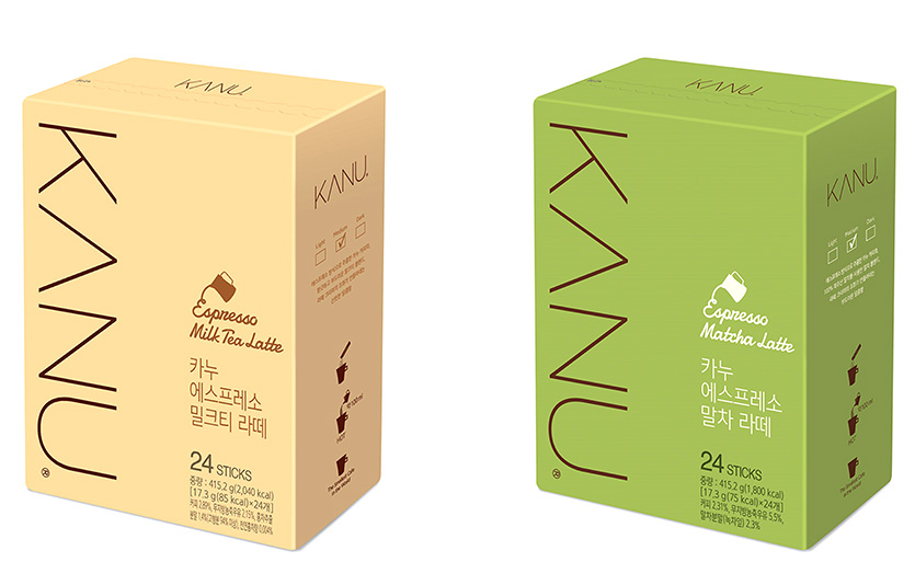 동서식품은 인스턴트 원두커피 카누와 차가 부드럽게 조화된 카누 라떼 신제품 2종을 출시했다. 사진=동서식품