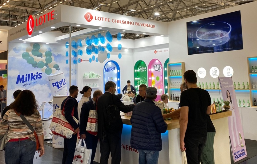 롯데칠성음료 국제식품박람회 아누가 참가 현장 1.jpg