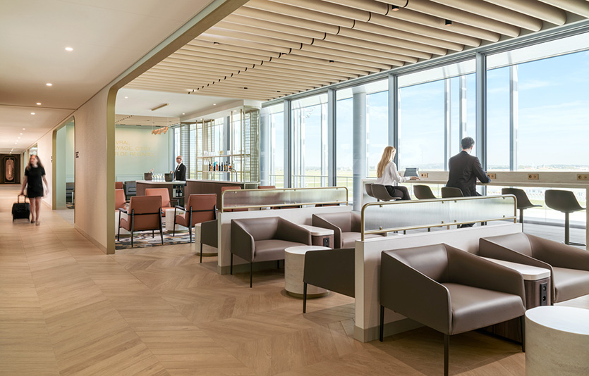 스타얼라이언스가 프랑스 파리 샤를 드골 공항에 두 번째 스타얼라이언스 라운지를 열었다. 사진=아시아나항공