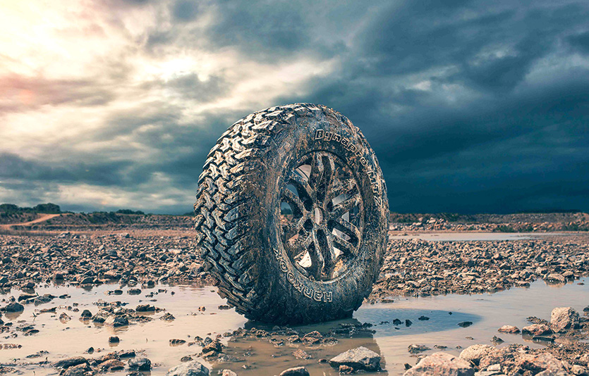 한국타이어앤테크놀로지가 미국 시장 공략에 박차를 가하고 있다. 다이나프로 MT 이미지. 사진=한국타이어