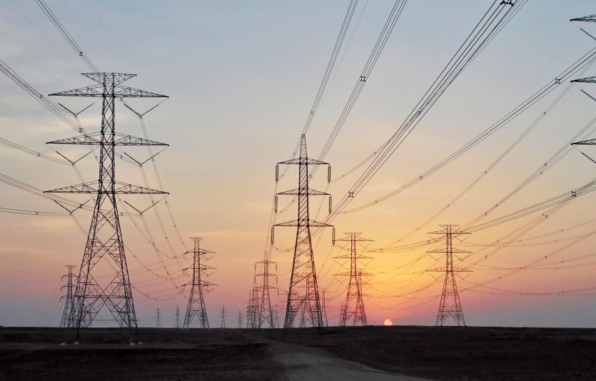 현대건설이 수행한 사우디 리야드 380㎸ 송전선로 건설 프로젝트. 사진=현대건설