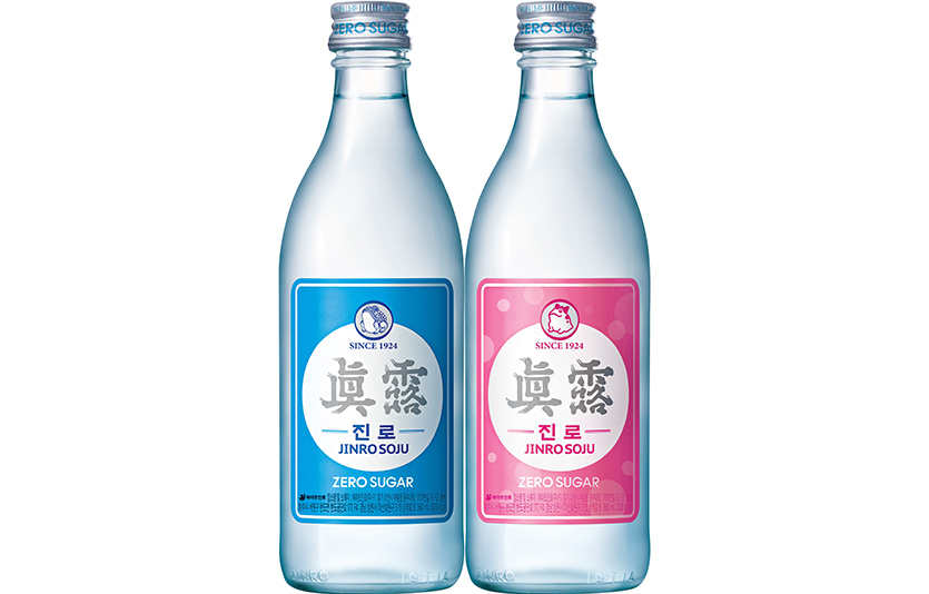 하이트진로의 제로슈거 소주 ‘진로’. 사진=하이트진로