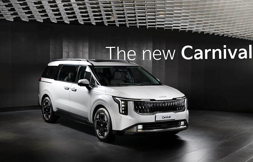 기아가 ‘더 뉴 카니발’의 사전계약을 시작한다. 사진=기아