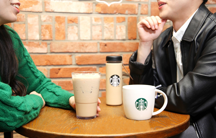 스타벅스에서는 밀크 티가 쌀쌀한 날씨 속 큰 인기를 끌었다. 사진=스타벅스커피 코리아