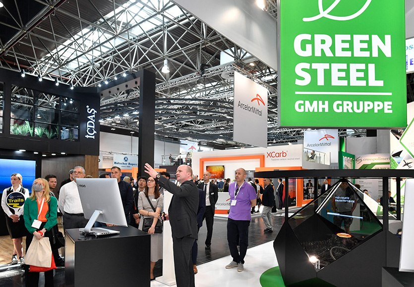 ‘와이어&튜브 2022’ 현장. 사진=메쎄뒤셀도르프, 라인메쎄